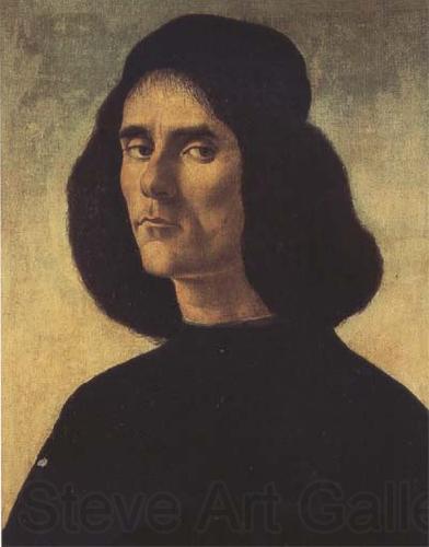 Sandro Botticelli Portrait of Michele Marullo